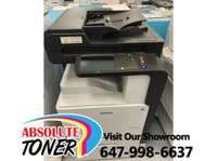 Samsung MultiXpress 8128 11x17 Monochrome Multifunction Laser Printer Scanner Office Copier with Three Paper Trays