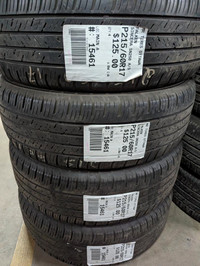 P215/60R17  215/60/17  FALKEN  SINCERA SN250 A/S ( all season summer tires ) TAG # 15461