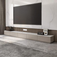 Recon Furniture 118.11"Sintered Stone Modern TV Stand With 5 drawers