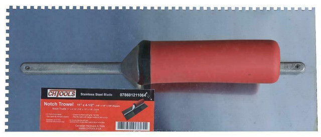 Notched Trowels , Plastering and; Finishing Trowel Reg $18 Sale $10 in Hand Tools in Ontario - Image 2