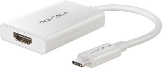 Insignia NS-PU369CH-WH-C USB-C to 4K HDMI Adapter (Open Box) in Cables & Connectors