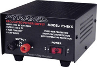 Pyramid® PS8KX Regulated 12 Volt 6 Amp Power Supplies