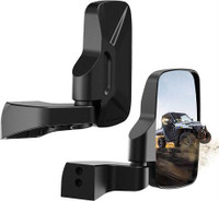 Ranger Side Mirrors Door Mounted, UTV Side Mirrors for 2018-23 Polaris Ranger