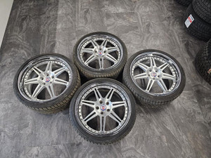USED - HRE Classic 301 - 3 Piece Wheels - Mercedes C63 Fitment - 5x112 - 19 Calgary Alberta Preview