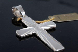 NEW SOLID SILVER STAMPED 925 CROSS FOR SALE Mississauga / Peel Region Toronto (GTA) Preview
