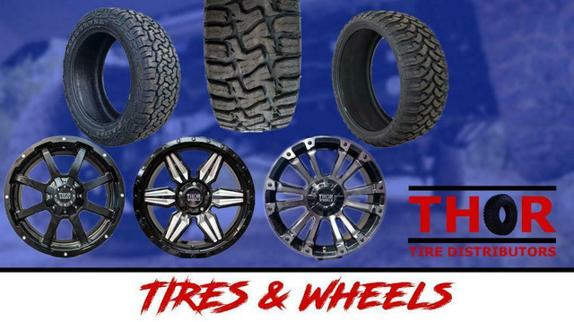 Wholesale Wheel and Tire Packages - Thor Tire and Rim Distributors - A/T R/T M/T Options Available! - 33s 35s 37s! in Tires & Rims in Prince George