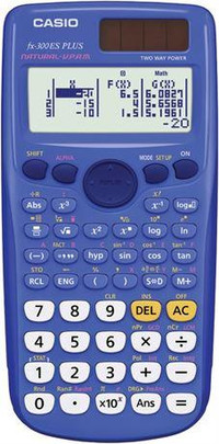 Casio FX300ES Plus-BU Engineering/Scientific Calculator