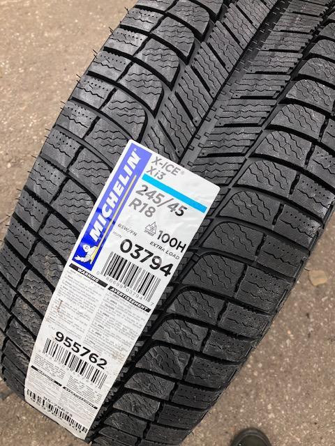 $1650(Tax-in)- Brand NEW 18TESLA Model 3 style rims (5x114) + 235/50/R18 Michelin X-Ice 3 in Tires & Rims in Toronto (GTA) - Image 3