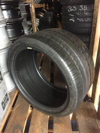 19 inch ONE (SINGLE) USED SUMMER TIRE 305/30R19 102Y MICHELIN PILOT SPORT PS2 TREAD LIFE 95% LEFT