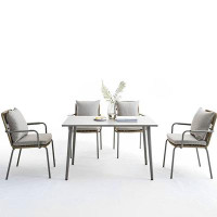 Hokku Designs Simple leisure outdoor table and chair combination