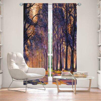 East Urban Home Fiamma Room Darkening Thermal Rod Pocket Single Curtain Panel