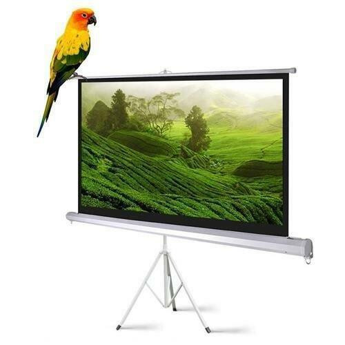 NEW 120 IN PROJECTION SCREEN PULL DOWN TRIPOD SCREEN TS120 in Other in Alberta - Image 2
