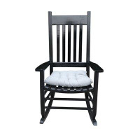 Gracie Oaks Indoor And Outdoor Wooden Porch Rocking Chair
