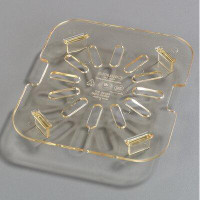 Carlisle Food Service Products Carlisle Food Service Products Clear Rectangle Plastic Container Insert