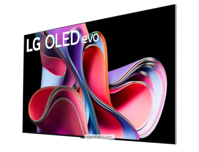 LG OLED55G3PUA G3 55 4K UHD HDR OLED evo Gallery webOS Smart TV 2023 - Satin Silver in TVs in Markham / York Region - Image 3