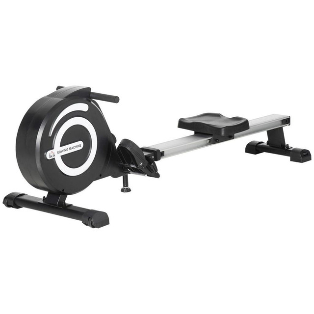 MAGNETIC ROWING MACHINE ADJUSTABLE RESISTANCE ROWER WITH LCD DIGITAL MONITOR FULLY BODY HEALTH &amp; FITNESS FOR HOME US in Exercise Equipment