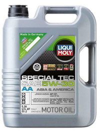 Liqui Moly 20138 Special Tec AA 5W-30 Motor Oil, 5 Liter
