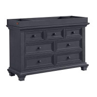OxfordBaby WESTON Midnight Slate Changing Table Topper