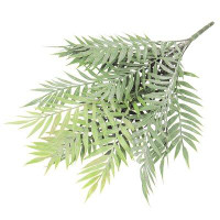 Primrue 13" Artificial Palm Leaf Bush Plant