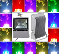 NEW 100 WATT RGB FLOOD LED LIGHT & REMOTE 100RGB