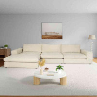 Wade Logan 3 - Piece Upholstered Sectional