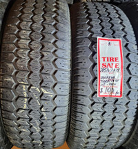 P 205/60/ R15 Uniroyal Tiger Paw Ice&Snow M/S* Used WINTER Tires 65%TREAD LEFT $100 for THE 2 (both)TIRES/2 Tires ONLY !
