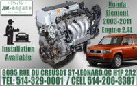 Moteur Honda Element 2003 2004 2005 2006 2007 2008 2009 2010 2011, Element Engine JDM K24A Motor