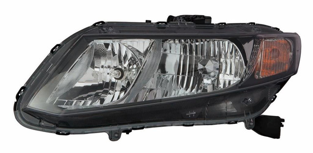 Head Lamp Driver Side Honda Civic Hybrid 2013-2015 Halogen Capa , Ho2502150C in Other Parts & Accessories