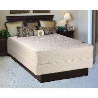 Alwyn Home Berges King 10" Firm Innerspring Mattress and Bed Frame Box Spring