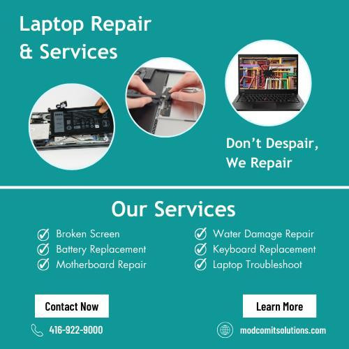 Laptop Repair and Services FREE Diagnostic!! in Services (Training & Repair)