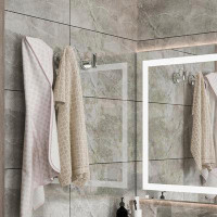 Latitude Run® 4 Pack Wall Mount Towel Hooks For Bathroom