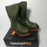 Timberland Mens Waterproof Safety Boots - Size 12 - Pre-Owned - W8GU8Y