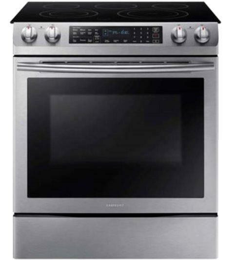 Samsung NE58M9430SS 30 Slide In Electric Range Self Clean Convection 5.9 cu. ft. Capacity  Stainless Steel color in Stoves, Ovens & Ranges in Mississauga / Peel Region
