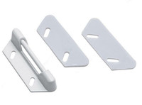White Screen and Storm Door Replacement Push Button Latch - In Stock