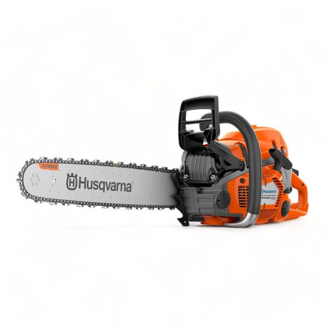 HOC HUSQVARNA 555 GAS CHAINSAW + SUBSIDIZED SHIPPING + 2 YEAR WARRANTY dans Outils électriques