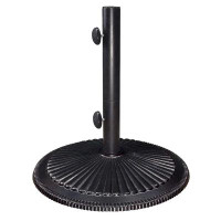 Plow & Hearth Cast Iron Free Standing Umbrella Base Stand