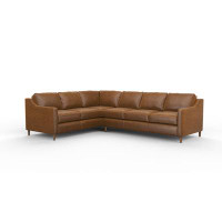 Leather Creations Sorrento 2 - Piece Leather Sectional