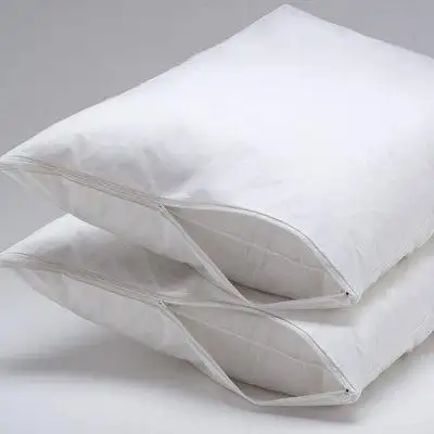 Eider & Ivory™ Ultra Soft Allergy Hypoallergenic 100% Waterproof Zipper Pillow Protector Encasement Bed Bug & Dust-Mite