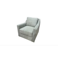 Southern Home Furnishings Charlotte Upholstered Swivel Armchair