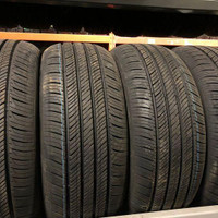 215 55 16 4 Hankook Used A/S Tires With 100% Tread Left