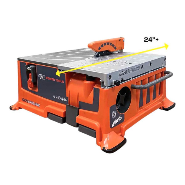 HOC iQ228CYCLONE 7 DRY CUT TILE SAW WITH INTEGRATED DUST CONTROL SYSTEM + 1 YEAR WARRANTY in Power Tools - Image 4