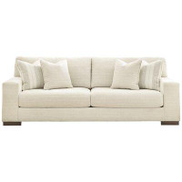 Signature Design by Ashley Maggie 96" Square Arm Sofa with Reversible Cushions