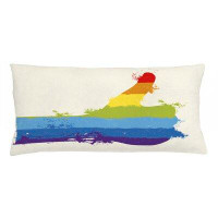 East Urban Home Pride Indoor / Outdoor Lumbar Pillow Cover