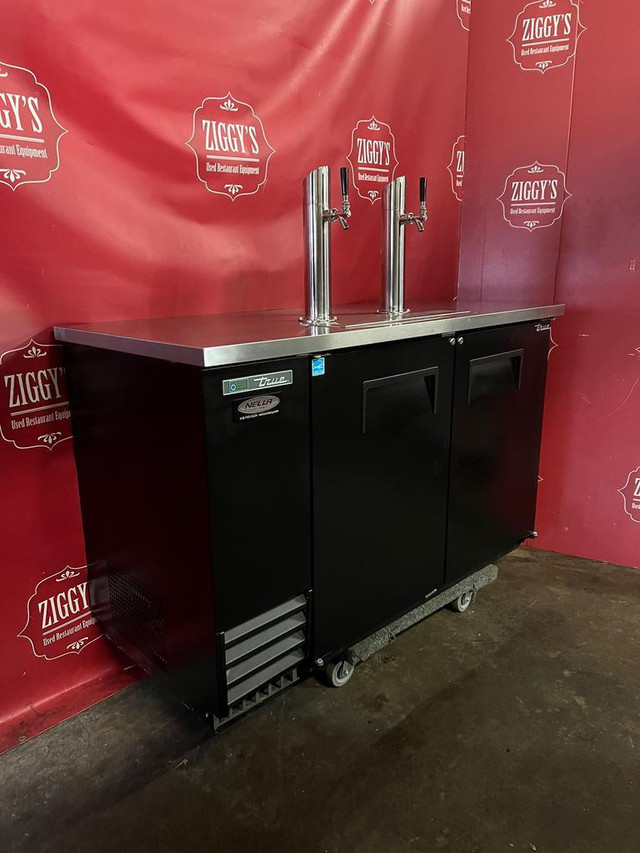 59” true double door kegerator beer fridge for only $2395 ! Can ship in Industrial Kitchen Supplies