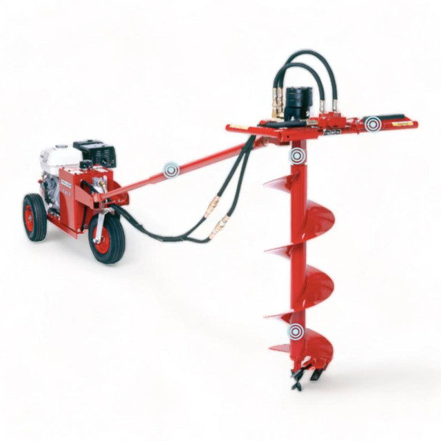 HOC HYDPS11H LITTLE BEAVER HYDRAULIC AUGER + SUBSIDIZED SHIPPING + 1 YEAR WARRANTY in Power Tools - Image 2