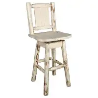Loon Peak Glacier Country Collection 30" Bar Stool