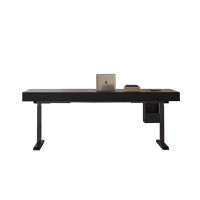 Recon Furniture 78.74"Brown Colour  Height Adiustable & Standing Desks