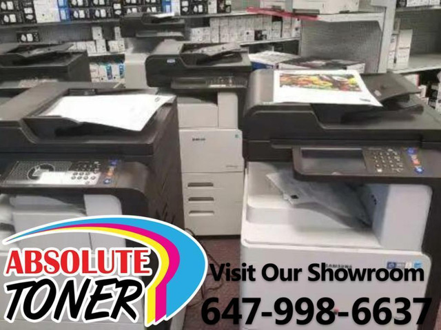 $35/month - REPOSSESSED Samsung SCX-8128NA 8128 Monochrome Printer Copier Scanner Scan 2 email 11x17 in Printers, Scanners & Fax in Markham / York Region - Image 2
