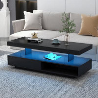 Wrought Studio LED Coffee Table with Storage
