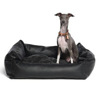 Tucker Murphy Pet™ Clansy Leather Dog Bed Waterproof&Anti-Odour Dog Sofa